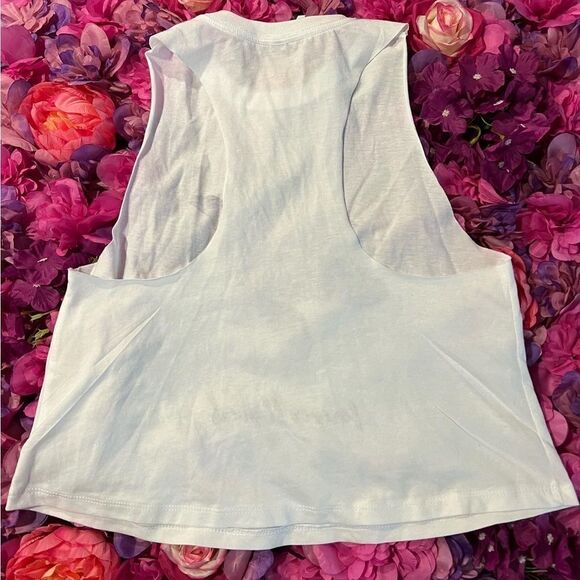 Forever flowers crop tank top - Picture 2 of 2